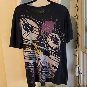 vintage | y2k five crown music graphic tee